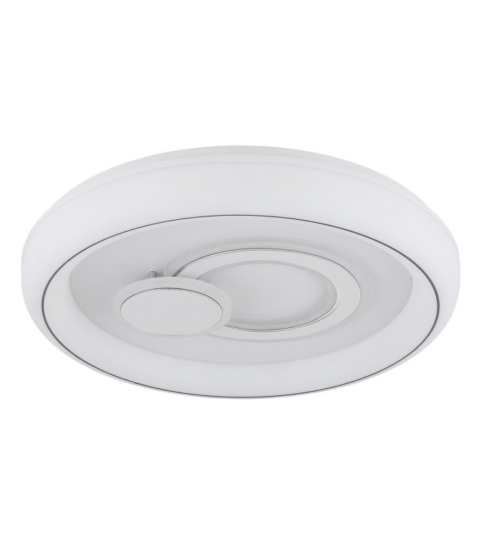 Ruiz Integrated LED Semi Flush Ceiling Light White Matt 2x LED 2700-6000K-2