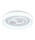 Ruiz Integrated LED Semi Flush Ceiling Light White Matt 2x LED 2700-6000K-5