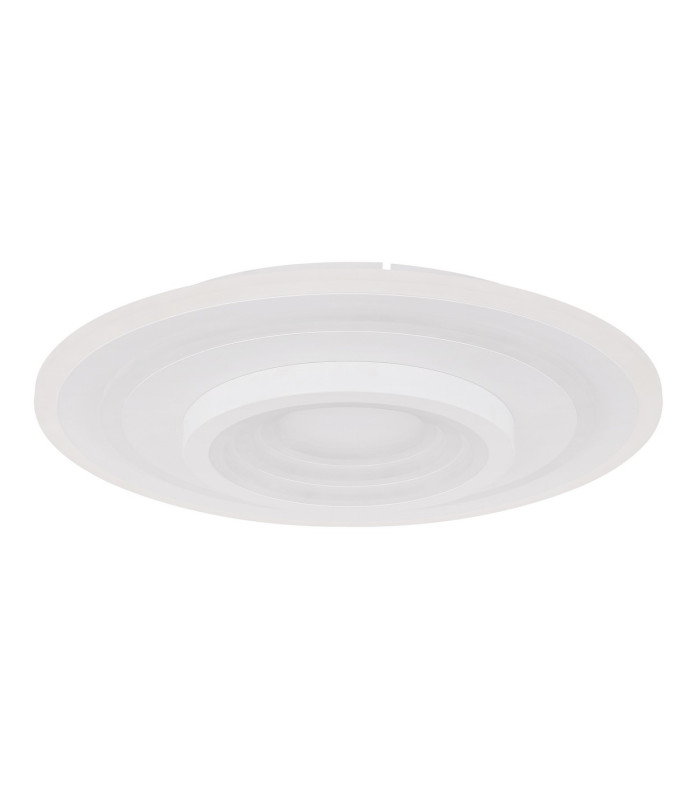 Bafur Integrated LED Semi Flush Ceiling Light White LED Dimmable 3000-6000K Remote Control-2