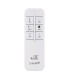 Bafur Integrated LED Semi Flush Ceiling Light White LED Dimmable 3000-6000K Remote Control-7