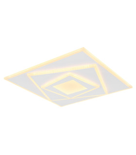 Horni Integrated LED Semi Flush Ceiling Light White 4x LED 3000K-1
