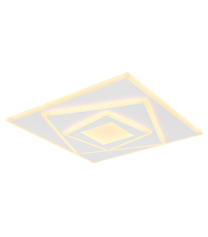 Horni Integrated LED Semi Flush Ceiling Light White 4x LED 3000K-1