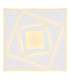 Horni Integrated LED Semi Flush Ceiling Light White 4x LED 3000K-4