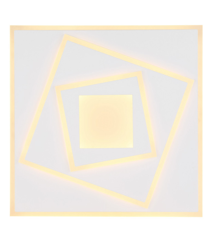 Horni Integrated LED Semi Flush Ceiling Light White 4x LED 3000K-4