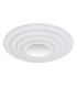 Jocelyn Integrated LED Semi Flush Ceiling Light White Matt LED Dimmable 2700-6500K Remote Control Timer-2