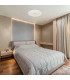 Jocelyn Round Integrated LED Semi Flush Ceiling Light White Matt LED Dimmable 2700-6500K Remote Control-10
