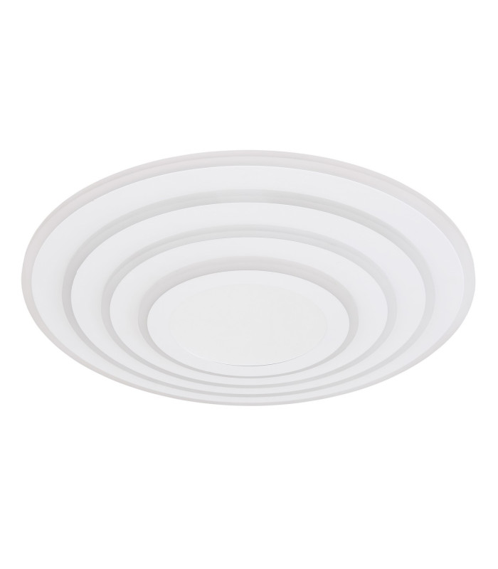 Jocelyn Integrated LED Semi Flush Ceiling Light White LED Dimmable 3000-6500K Remote Control Timer Tuya Smart-2