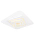 Jocelyn Sqaure Integrated LED Semi Flush Ceiling Light White LED Dimmable 3000-6500K Remote Control Tuya Smart-1