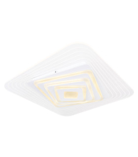 Jocelyn Sqaure Integrated LED Semi Flush Ceiling Light White LED Dimmable 3000-6500K Remote Control Tuya Smart-1