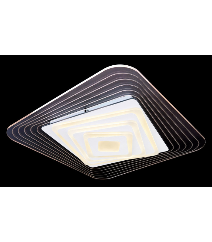 Jocelyn Sqaure Integrated LED Semi Flush Ceiling Light White LED Dimmable 3000-6500K Remote Control Tuya Smart-6