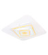 Jocelyn Sqaure Integrated LED Semi Flush Ceiling Light White LED Dimmable 3000-6500K Remote Control Tuya Smart-8