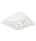 Jocelyn Sqaure Integrated LED Semi Flush Ceiling Light White LED Dimmable 3000-6500K Remote Control Tuya Smart-9