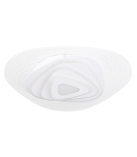 Jocelyn Round Integrated LED Semi Flush Ceiling Light White LED Dimmable 3000-6500K Remote Control Tuya Smart-2