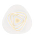 Jocelyn Round Integrated LED Semi Flush Ceiling Light White LED Dimmable 3000-6500K Remote Control Tuya Smart-3