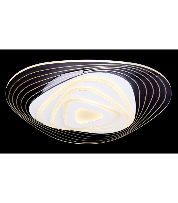 Jocelyn Round Integrated LED Semi Flush Ceiling Light White LED Dimmable 3000-6500K Remote Control Tuya Smart-5