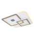 Kique Integrated LED Semi Flush Ceiling Light White Grey LED Dimmable 3000-6500K Remote Control Tuya Smart-6