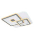 Kique Integrated LED Semi Flush Ceiling Light White Grey LED Dimmable 3000-6500K Remote Control Tuya Smart-7