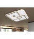 Kique Integrated LED Semi Flush Ceiling Light White Grey LED Dimmable 3000-6500K Remote Control Tuya Smart-10