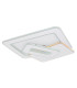 Kique Integrated LED Semi Flush Ceiling Light White LED Dimmable 3000-6500K Remote Control Tuya Smart-8