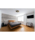 Chessy Integrated LED Semi Flush Ceiling Light Matt Black 2x LED Dimmable 2700-6500K Remote Control Tuya Smart-11