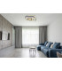 Brienna Integrated LED Semi Flush Ceiling Light White Matt LED 3000K-5