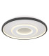 Brienna Integrated LED Semi Flush Ceiling Light White Matt LED Dimmable 2700-6000K Remote Control-1