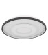 Brienna Integrated LED Semi Flush Ceiling Light White Matt LED Dimmable 2700-6000K Remote Control-2