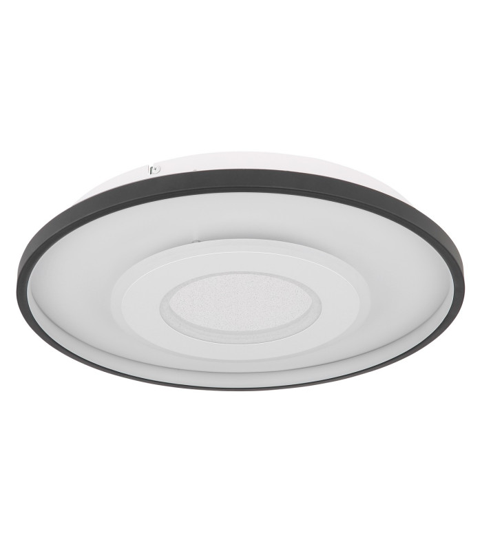 Brienna Integrated LED Semi Flush Ceiling Light White Matt LED Dimmable 2700-6000K Remote Control-2