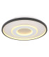 Brienna Integrated LED Semi Flush Ceiling Light White Matt LED Dimmable 2700-6000K Remote Control-4