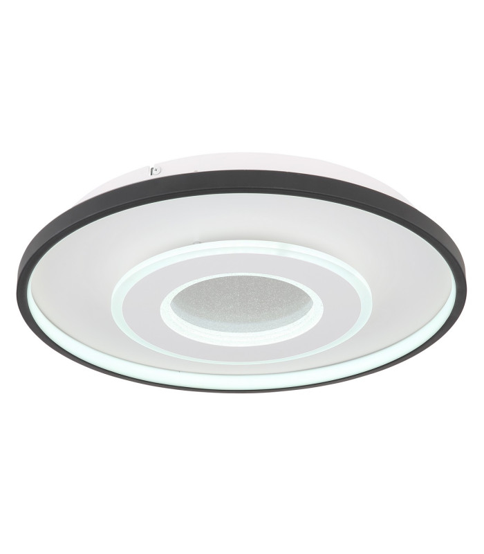 Brienna Integrated LED Semi Flush Ceiling Light White Matt LED Dimmable 2700-6000K Remote Control-5