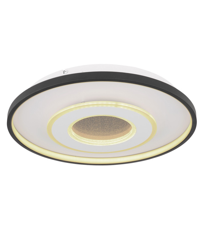 Brienna Integrated LED Semi Flush Ceiling Light White Matt LED Dimmable 2700-6000K Remote Control-8