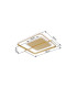 Reball Integrated LED Semi Flush Ceiling Light Gold Colors LED 3000K-6