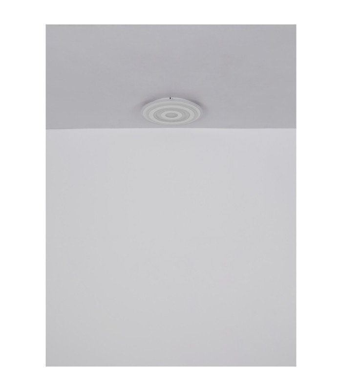 Alois Integrated LED Semi Flush Ceiling Light White Matt LED 2700-6500K-6