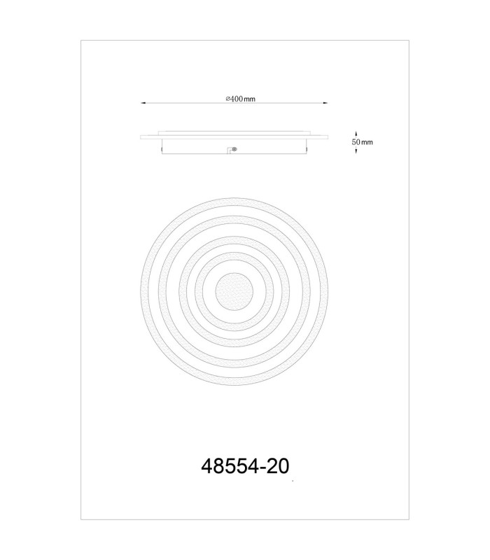Alois Integrated LED Semi Flush Ceiling Light White Matt LED 2700-6500K-8