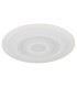 Alois Integrated LED Semi Flush Ceiling Light White Matt LED 3000K-2
