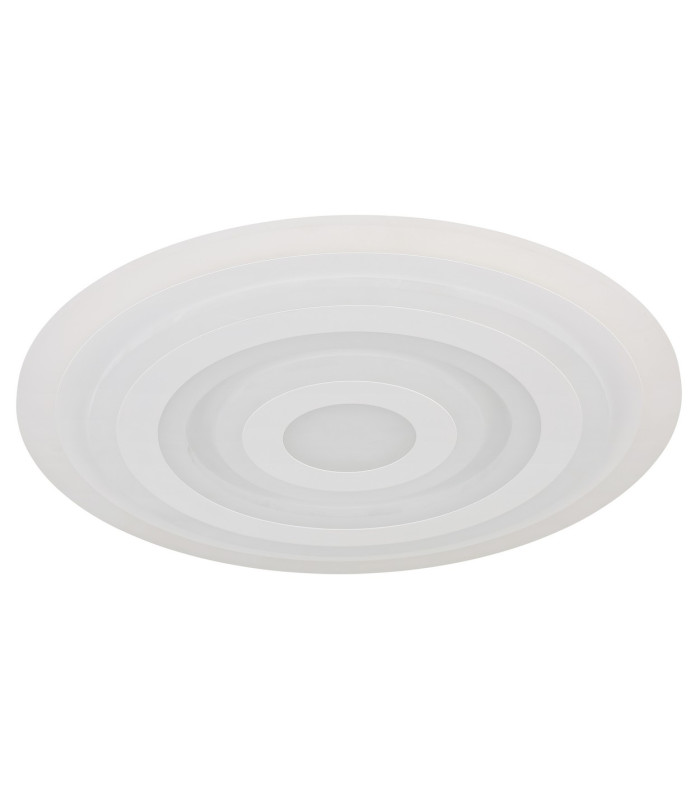 Alois Integrated LED Semi Flush Ceiling Light White Matt LED 3000K-2