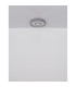 Cara Integrated LED Semi Flush Ceiling Light Grey Matt LED 3000K-8