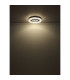 Alsuna Integrated LED Semi Flush Ceiling Light White Matt LED Dimmable 2700-6000K Remote Control-6