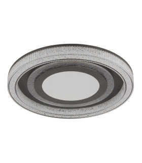 Alsuna Integrated LED Semi Flush Ceiling Light Anthracite Matt LED Dimmable 2700-6000K Remote Control-2