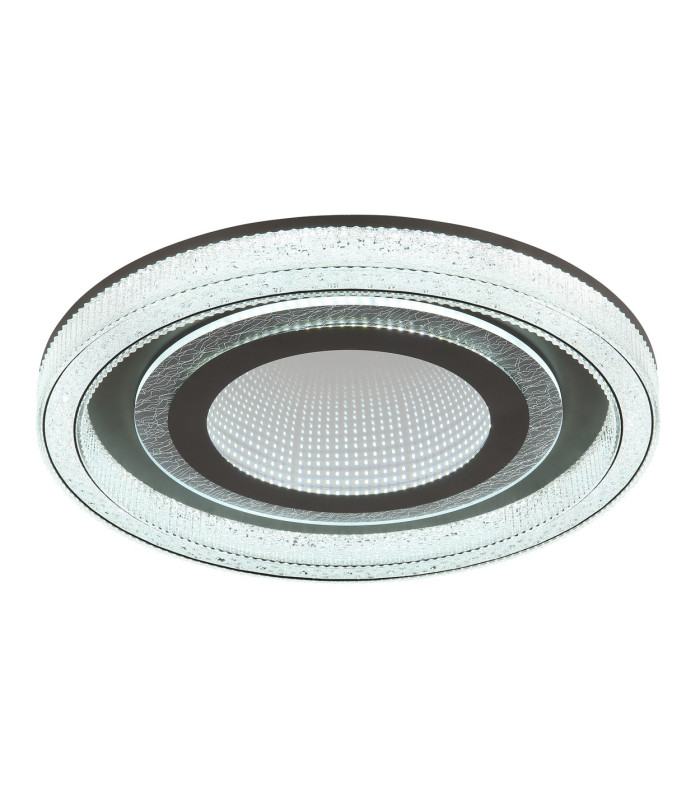 Alsuna Integrated LED Semi Flush Ceiling Light Anthracite Matt LED Dimmable 2700-6000K Remote Control-5