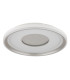 Eila Integrated LED Semi Flush Ceiling Light White Matt LED Dimmable 2700-6000K Remote Control Timer-2