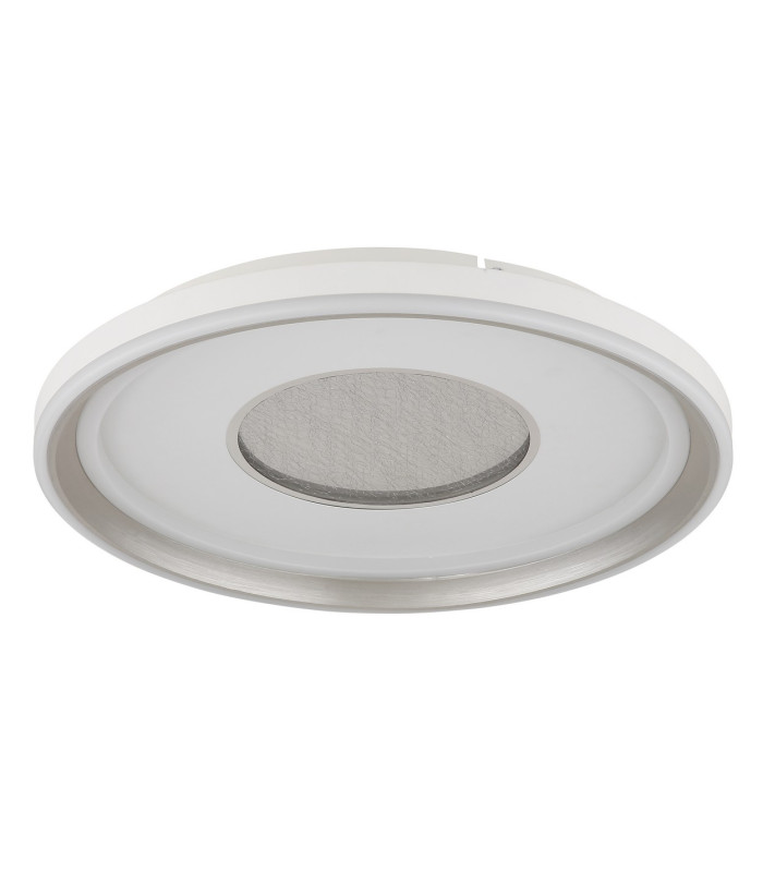 Eila Integrated LED Semi Flush Ceiling Light White Matt LED Dimmable 2700-6000K Remote Control Timer-2