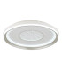 Eila Integrated LED Semi Flush Ceiling Light White Matt LED Dimmable 2700-6000K Remote Control Timer-5