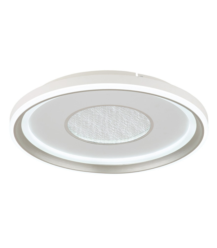Eila Integrated LED Semi Flush Ceiling Light White Matt LED Dimmable 2700-6000K Remote Control Timer-5
