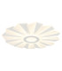 Alwina Integrated LED Semi Flush Ceiling Light White Matt LED Dimmable 2700-6000K Remote Control Timer-1