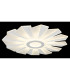 Alwina Integrated LED Semi Flush Ceiling Light White Matt LED Dimmable 2700-6000K Remote Control Timer-4