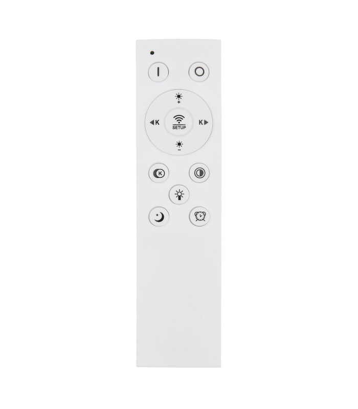Alwina Integrated LED Semi Flush Ceiling Light White Matt LED Dimmable 2700-6000K Remote Control Timer-10