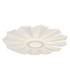 Alwina Integrated LED Semi Flush Ceiling Light White Matt LED Dimmable 2700-6000K Remote Control Timer-12