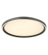 Dublin 40cm Integrated LED Semi Flush Ceiling Light Grey LED Dimmable 2700-6000K Remote Control-1