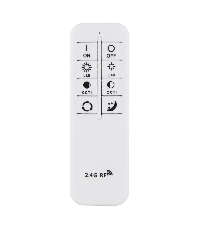 Dublin 40cm Integrated LED Semi Flush Ceiling Light Grey LED Dimmable 2700-6000K Remote Control-9
